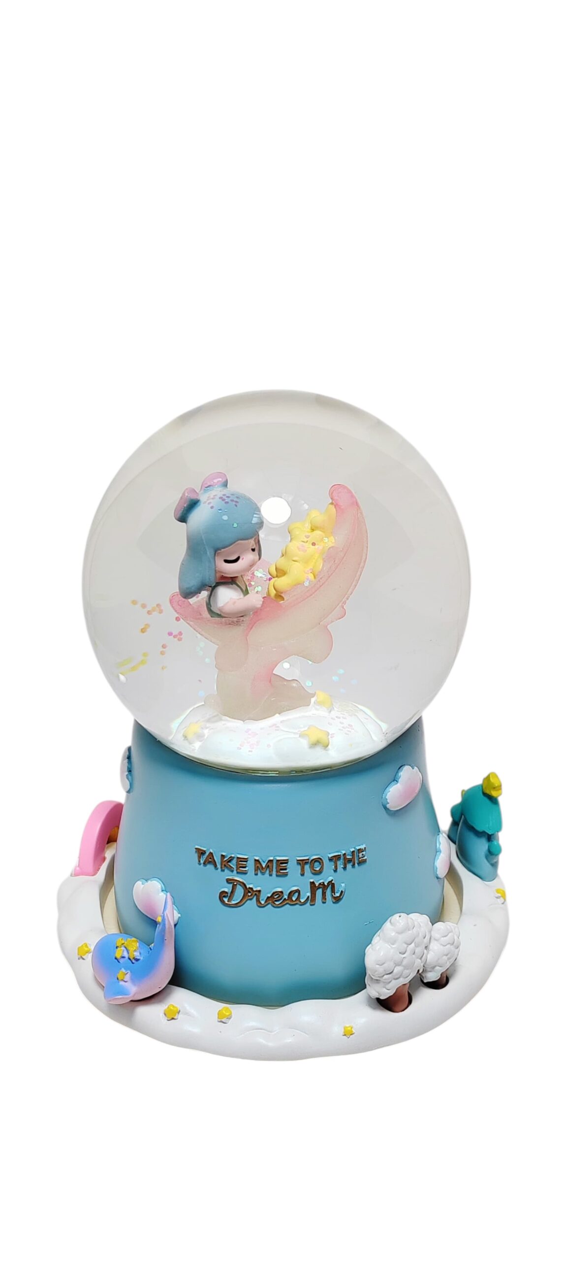 "Dream" Rotating Snow Ball (Blue) - Image 2