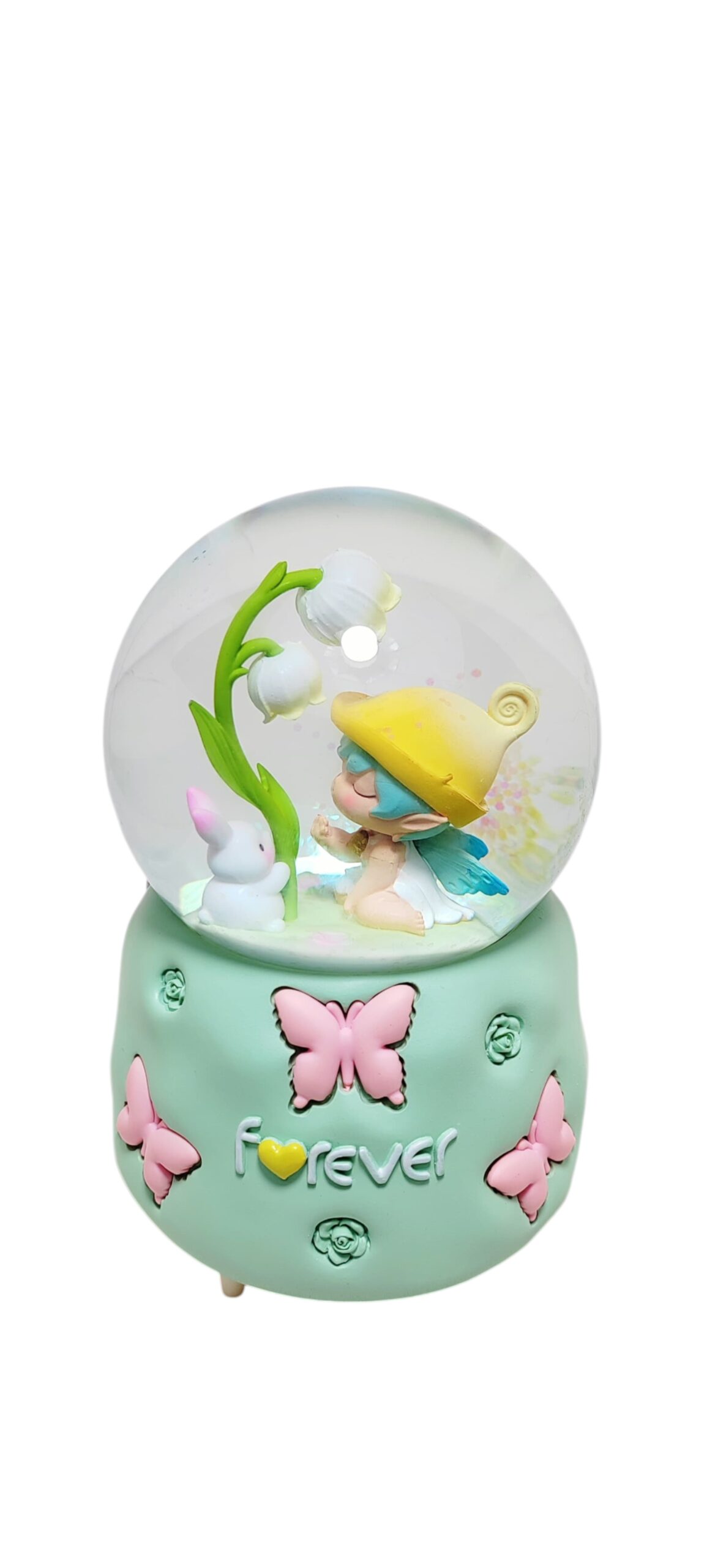 "Forever" Special Snow Ball w/light & sound (green) - Image 2