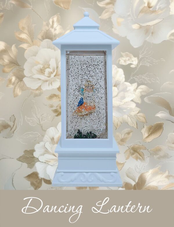 White Vintage Lamp Dancing Lantern