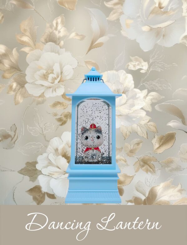 Kitten Mini Vintage Lamp Dancing lantern