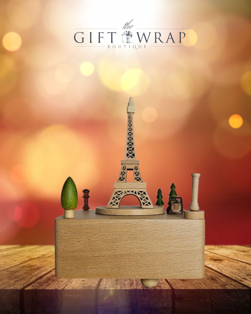 Eiffel Tower Music Box