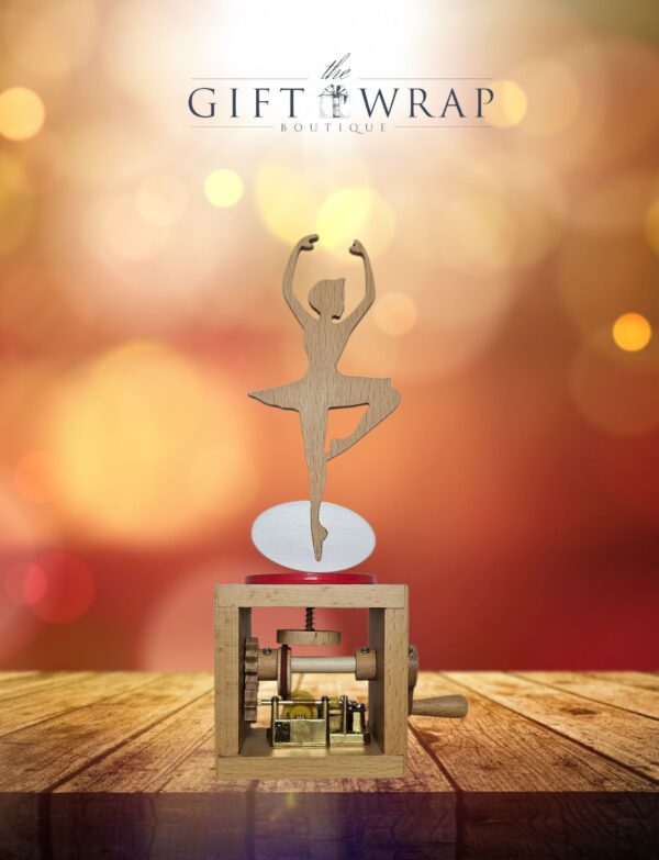 Hand Cranked Ballerina Music Box