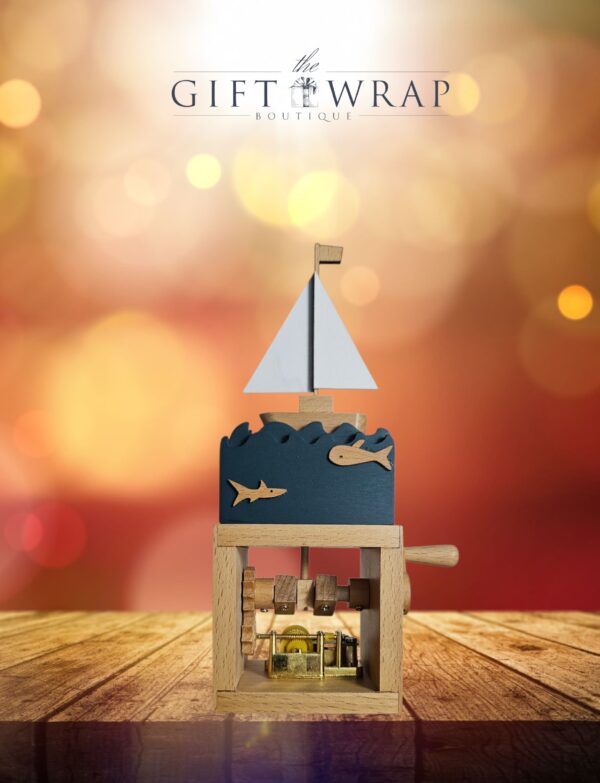 Sail Boat Music Box