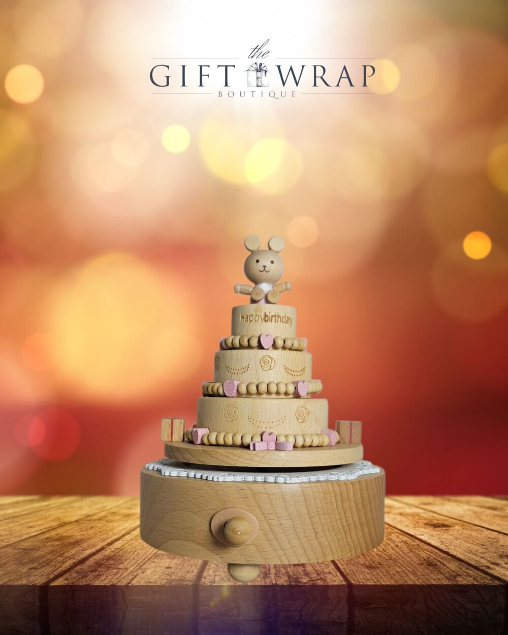 Birthday Cake Music Box