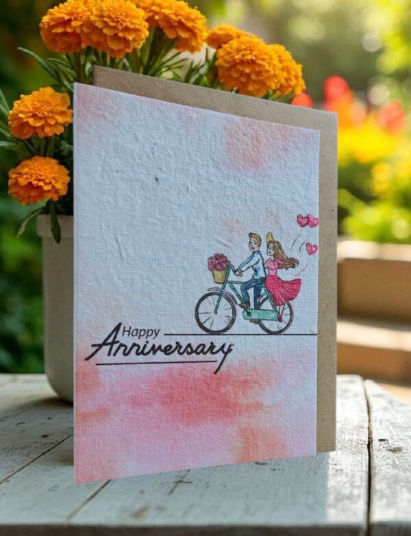 "Journey of Happiness" Plantable Greeting card