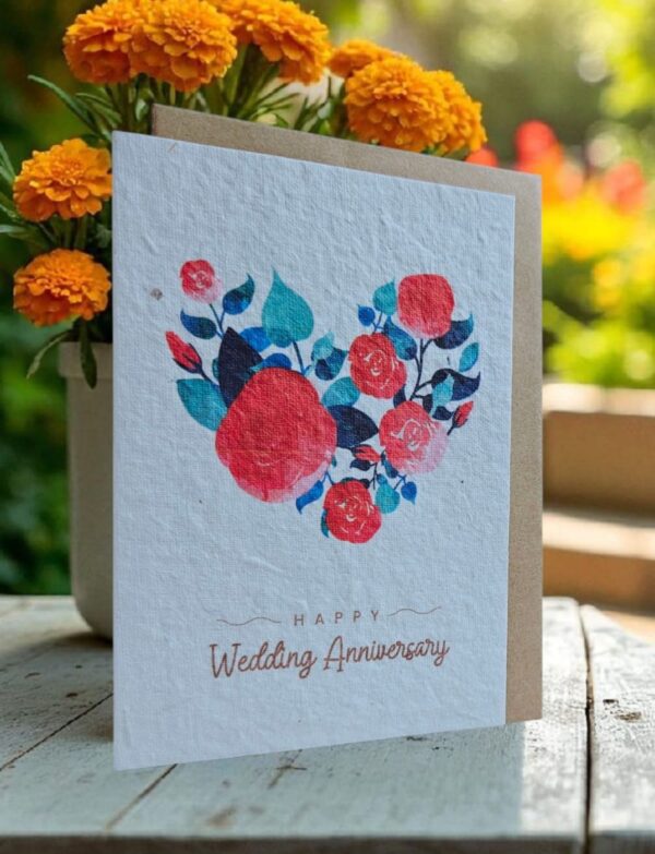 "Fleur d'Amour" Plantable Greeting Card