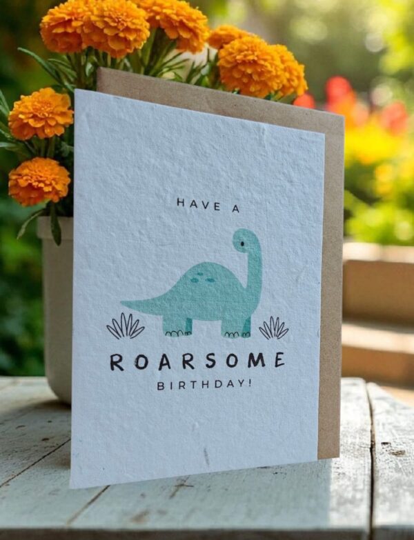 "Cute Dino" Greeting Card