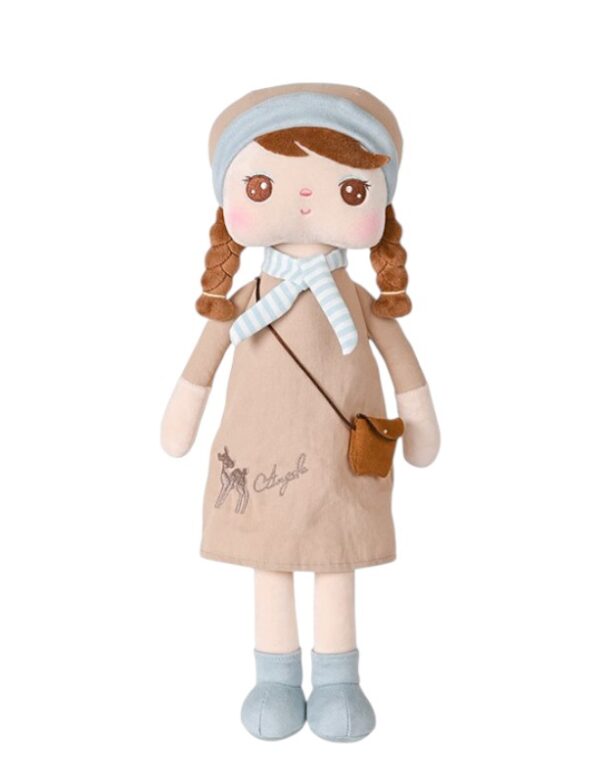 Plush Doll Angela Small Brown dress