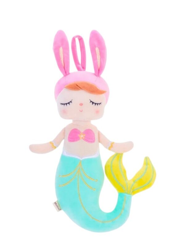 Mermaid Plush Doll (Mint Green)