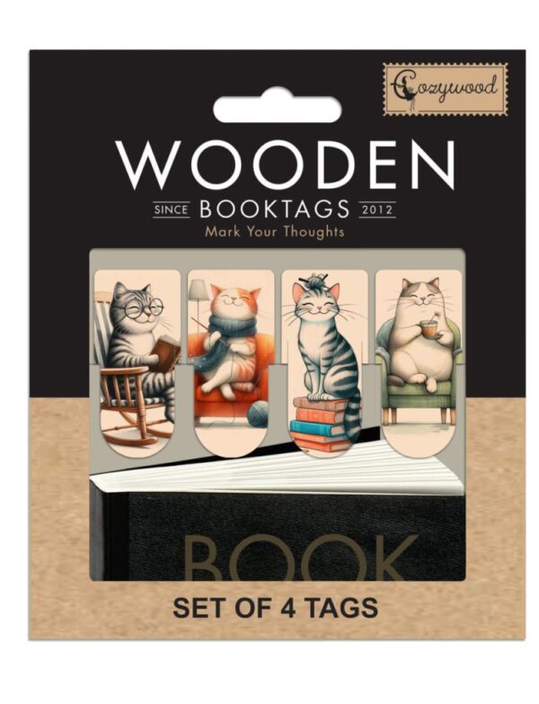 Happy Kitties, Set of Book Tags