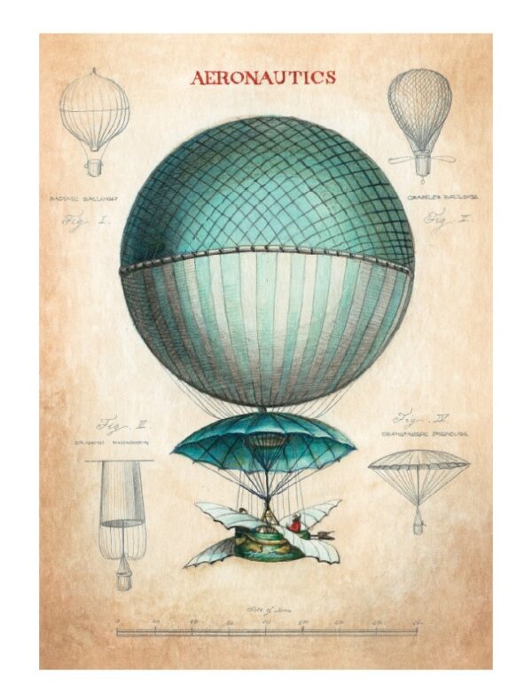 "Aeronautics" Greeting Card