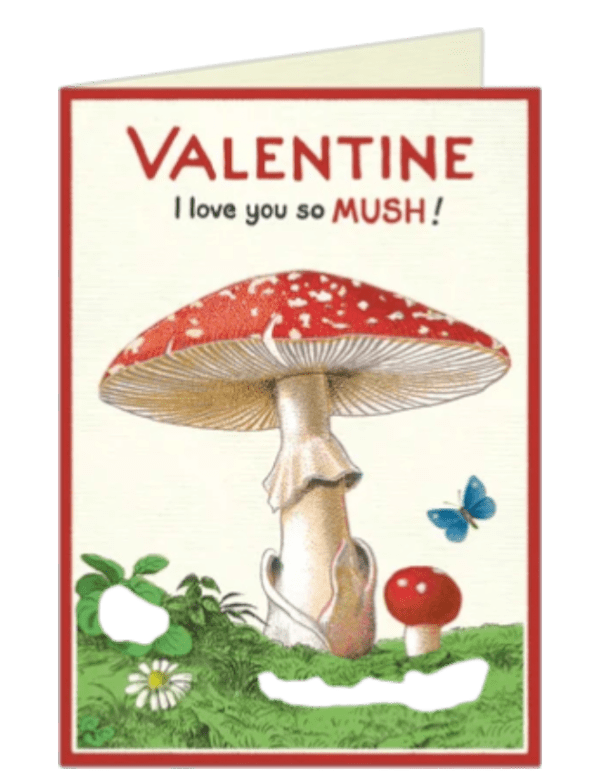 I Love You Mush! Valentines Card.