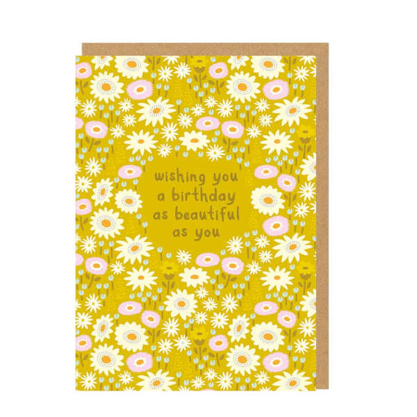 "Beautiful As You" Birthday Greeting Card