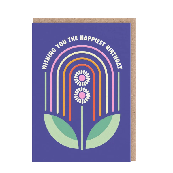 "Wishing You The Happiest" Birthday Greeting Card